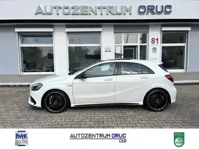 Gebraucht Mercedes A45 AMG AMG 381 PS (280 kW) 2017 Weiß Kleinwagen