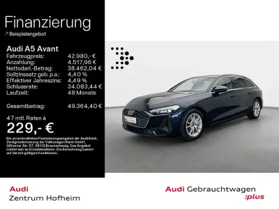 Gebraucht Audi A5 Premium 204 PS (150 kW) 2025 Firmamentblau metallic Kombi
