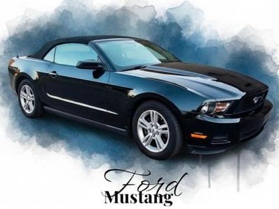 Schwarz Gebraucht 2010 Ford Mustang Cabrio | 14.750 € (Teuer)