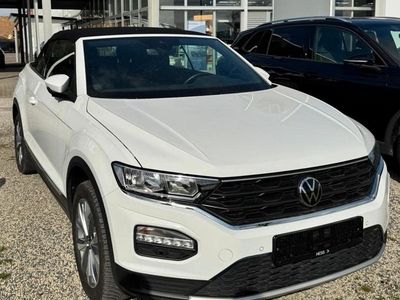 Gebraucht VW T-Roc Cabriolet Style 115 PS (84 kW) 2020 Weiß Cabrio