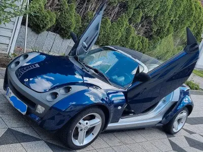 Używany Smart Roadster 82 KM (60 kW) 2003 Niebieski Kabriolet