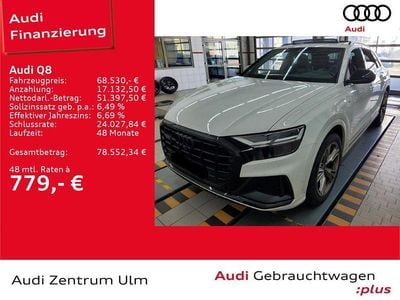 Usata Audi Q8 S-Line 286 CV (210 kW) 2023 Bianco SUV
