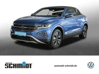 Gebraucht VW T-Roc Cabriolet Move 150 PS (110 kW) 2024 Blau Cabrio