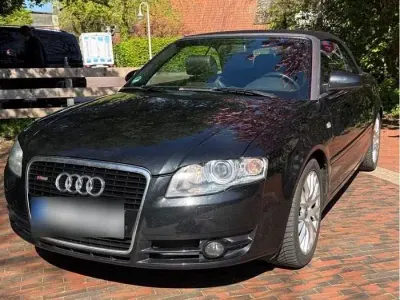 Brugt Audi A4 Cabriolet 140 HK (102 kW) 2008 Sort Cabriolet