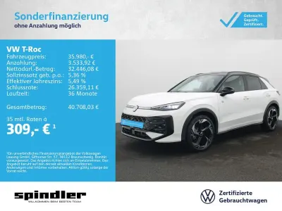 Gebraucht VW T-Roc IQ Drive 150 PS (110 kW) 2025 Weiß SUV