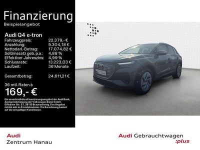 Gebraucht Audi Q4 e-tron Basis 125 kW (170 PS) 2022 Grau SUV