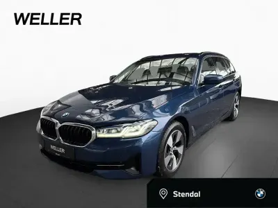 Brugt BMW 520 Comfort Edition 190 HK (139 kW) 2021 Blå Stationcar