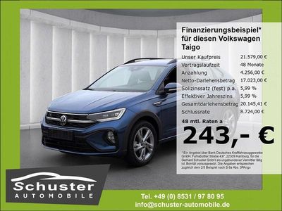 Gebraucht VW Taigo R-line 110 PS (80 kW) 2024 Blau SUV