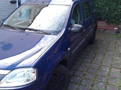 Gebraucht Dacia Logan MCV 75 PS (55 kW) 2009 Blau Kombi
