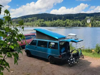 Gebraucht VW Multivan 78 PS (57 kW) 1994 Blau Van / Kleinbus