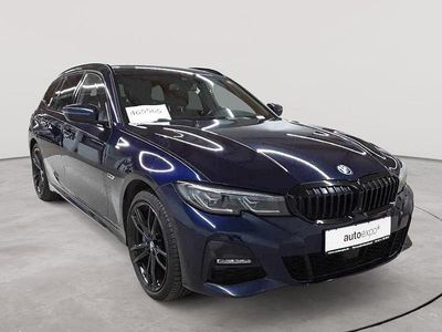 Gebraucht BMW 330e M Sport 184 PS (135 kW) 2021 Tansanitblau ii metallic Kombi