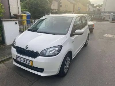 Gebraucht Skoda Citigo G-TEC Elegance 68 PS (50 kW) 2013 Weiß Kleinwagen