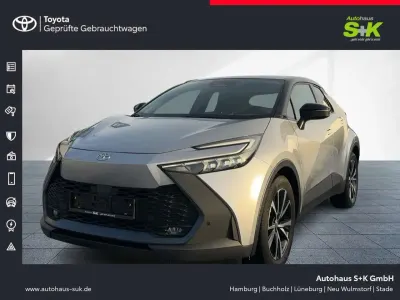 Gebraucht Toyota C-HR Team 197 PS (144 kW) 2024 Silver metallic (1l0)/ black ( SUV