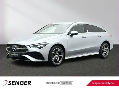 Brugt Mercedes CLA250e Shooting Brake AMG 218 HK (160 kW) 2025 Sølv Stationcar