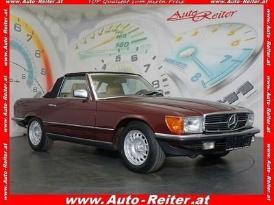 Gebraucht Mercedes SL500 231 PS (169 kW) 1985 Rot Cabrio