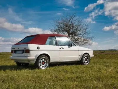 Gebraucht VW Golf Cabriolet 75 PS (55 kW) 1984 Weiß Cabrio