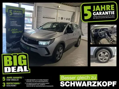 Gebraucht Opel Grandland X 131 PS (96 kW) 2023 Kontrast grau/quarz silber SUV