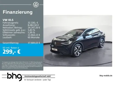Gebraucht VW ID.5 Pro Performance 150 kW (204 PS) 2023 Schwarz SUV