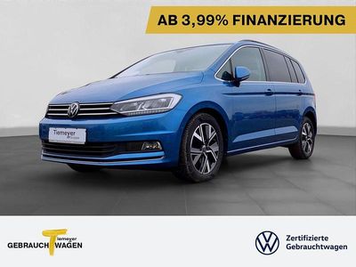 Gebraucht VW Touran Highline 150 PS (110 kW) 2022 Blau Van / Kleinbus