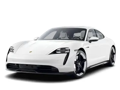 Brugt Porsche Taycan 2021 Hvid Sedan