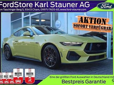 Neu Ford Mustang Fastback 446 PS (328 kW) 2026 Intense lime yellow metallic Coupé