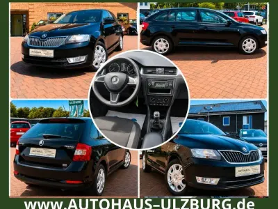 Gebraucht Skoda Rapid Ambition 86 PS (63 kW) 2015 Schwarz Kleinwagen