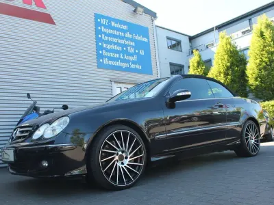 Brugt Mercedes CLK350 Sport 272 HK (200 kW) 2006 Sort Cabriolet