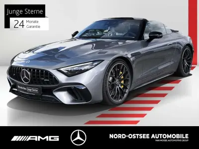 Gebraucht Mercedes SL63 AMG AMG 585 PS (430 kW) 2024 Metalliclack selenitgrau metal Cabrio