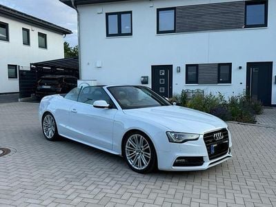 Gebraucht Audi A5 Cabriolet S-Line 245 PS (180 kW) 2012 Weiß Cabrio