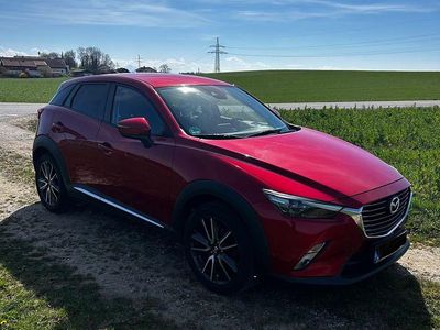 Gebraucht Mazda CX-3 Sports-Line 120 PS (88 kW) 2018 Rot SUV