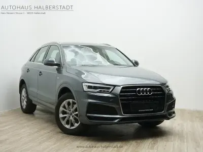 Gebraucht Audi Q3 S-Line 184 PS (135 kW) 2017 Monsungrau metallic (metallic) SUV
