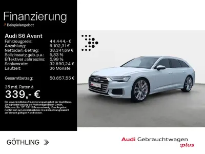 Gebraucht Audi S6 Design 344 PS (253 kW) 2023 Gletscherweiß metallic Kombi