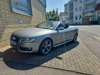 Gebraucht Audi A5 Cabriolet S-Line 211 PS (155 kW) 2009 Grau Cabrio