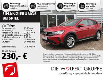 Gebraucht VW Taigo Beats 116 PS (85 kW) 2024 Kings red metallic SUV