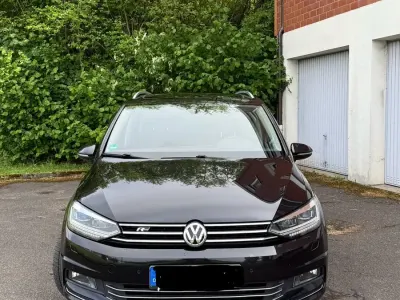 Gebraucht VW Touran R-line 190 PS (139 kW) 2016 Schwarz Van / Kleinbus