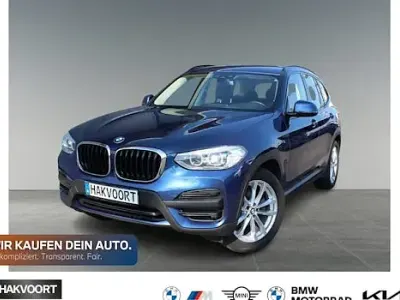 Gebraucht BMW X3 Advantage 190 PS (139 kW) 2019 Blau SUV