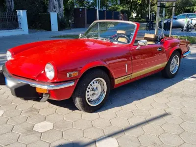 Gebraucht Triumph Spitfire 58 PS (42 kW) 1979 Rot Cabrio