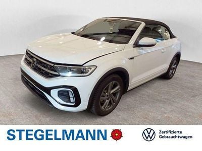 Gebraucht VW T-Roc Cabriolet R-line 150 PS (110 kW) 2025 Weiß Cabrio