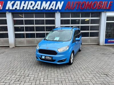 Gebraucht Ford Tourneo Courier Titanium 76 PS (55 kW) 2015 Blau Van / Kleinbus