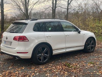 Gebraucht VW Touareg R-line 340 PS (250 kW) 2013 Weiß SUV