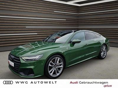 Gebraucht Audi A7 Sport 265 PS (194 kW) 2022 Grün Limousine