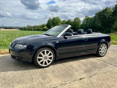 Gebraucht Audi A4 Cabriolet 163 PS (119 kW) 2004 Blau Cabrio