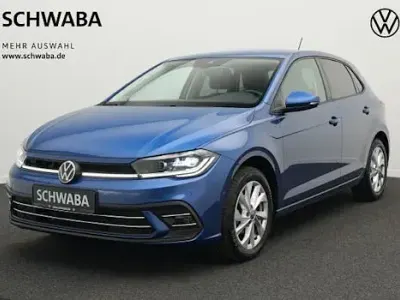 Gebraucht VW Polo Style 95 PS (69 kW) 2023 Blau Kleinwagen