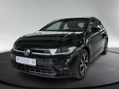 Gebraucht VW Polo R-line 95 PS (69 kW) 2022 Schwarz Kleinwagen