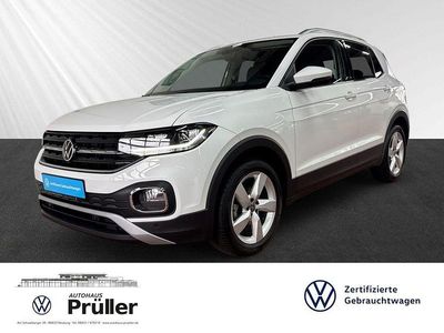 Pure white (weiss) Gebraucht 2021 VW T-Cross Style SUV | 22.400 € (Fairer Preis)
