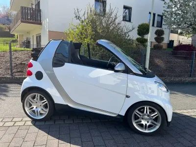 Brugt Smart ForTwo Cabrio Brabus 84 HK (61 kW) 2008 Hvid Cabriolet