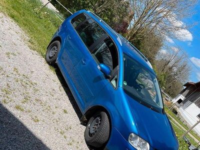 Gebraucht VW Touran Basis 116 PS (85 kW) 2005 Blau Van / Kleinbus