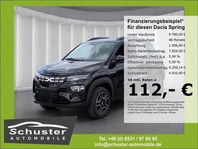 Schwarz Gebraucht 2022 Dacia Spring Essentiel Kleinwagen | 9.780 € (Fairer Preis)