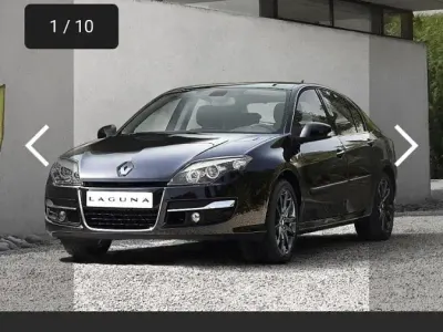 Używany Renault Laguna III 150 KM (110 kW) 2008 Czarny Sedan/Limuzyna