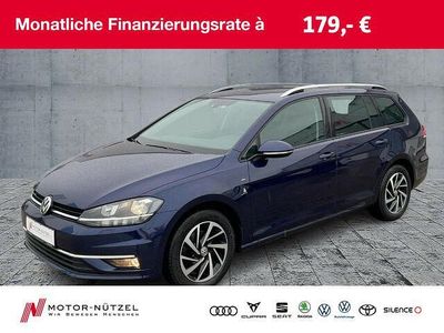 Gebraucht VW Golf VII Join 116 PS (85 kW) 2018 Blau Kombi